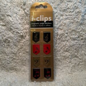 NWT Set of 8 Magnetic Music Bookmarks